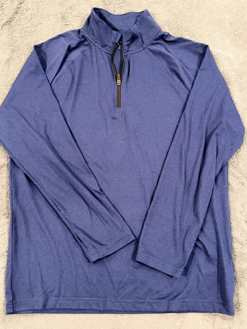 Old Navy Youth Navy Quarter-Zip Performance Pullover Size XL